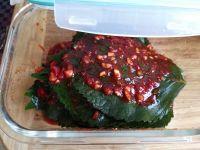 韩国苏子叶泡菜的做法步骤9